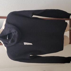 Madewell cowl neck 🆕️ true black NWT Brand new 🆕️ NWT
